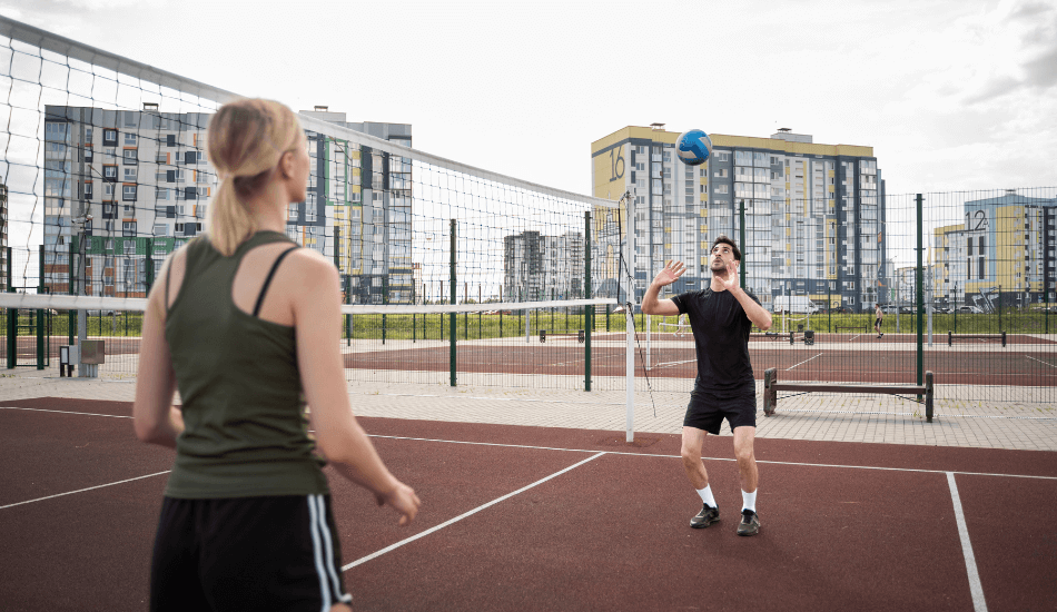 volleyball court flooring solution in India
